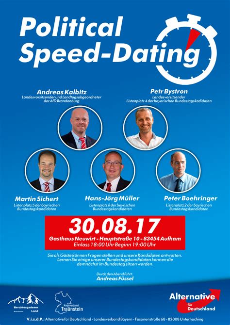 political speed dating